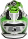 JUST1 MX-Offroad helmets J12 - design Mister X green/decor