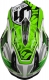 JUST1 MX-Offroad Helm J12 - Design Mister-X - Grn/Dekor