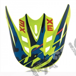 ACERBIS Impact 3.0 MX- Enduro Youth Helmet Visor Blue/Fluo Yellow