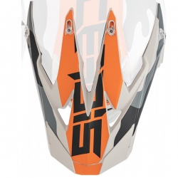 ACERBIS MX- Enduro Helmet Visor X-Racer VTR Orange/Camouflage