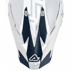ACERBIS MX- Enduro Helmschild X-Racer VTR Dunkel Blau/Wei