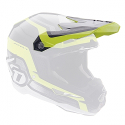 6D ATR-1 MX- Visor Fuse Neon Yellow/Black