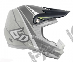 6D ATR-1 MX- Visor Edge Neon Citrus/Grey