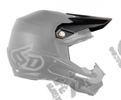 6D ATR-1 MX- Visor Phantom Matte Black