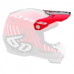 6D ATR-2 MX- Visor Motion Red/Grey