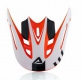 ACERBIS Impact 3.0 MX- Enduro Visire de Casque Enfant Fluo Orange/Blanc