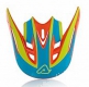 ACERBIS Impact 3.0 MX- Enduro Youth Helmet Visor Blue/Fluo Orange