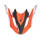 ACERBIS MX- Enduro Helmschild Profile 4 Wei/Orange