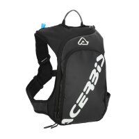 ACERBIS Drink Backpack Sather 9 Liter - Colour: BLACK/WHITE