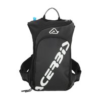 ACERBIS Drink Backpack Sather 9 Liter - Colour: BLACK/WHITE