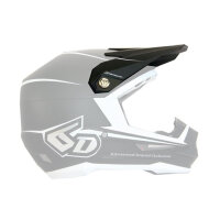 6D ATR-1 2014 MX- Visor Stealth Black - Size: ONE SIZE