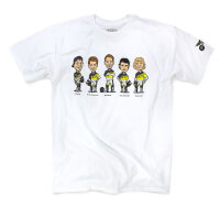 PRO CIRCUIT T-Shirt Caricatures - Weiß