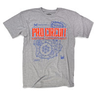 PRO CIRCUIT T-Shirt Moto Department - Grau