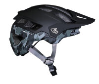 6D ATB-2T Ascent MTB/Trail Helm Schwarz Matt Camo - Schwarz