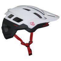 6D ATB-2T Ascent MTB/Trail Helm - Weiß/Schwarz Matt