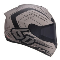 6D ATS-1R Aero Strassenhelm Titan/Matt - Carbon